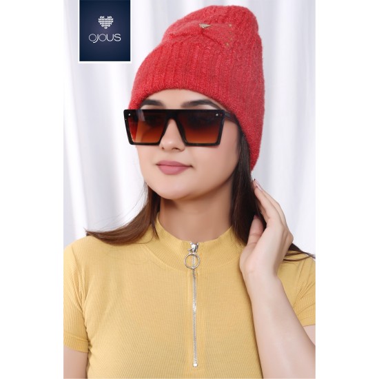 Cap Red Woolen 