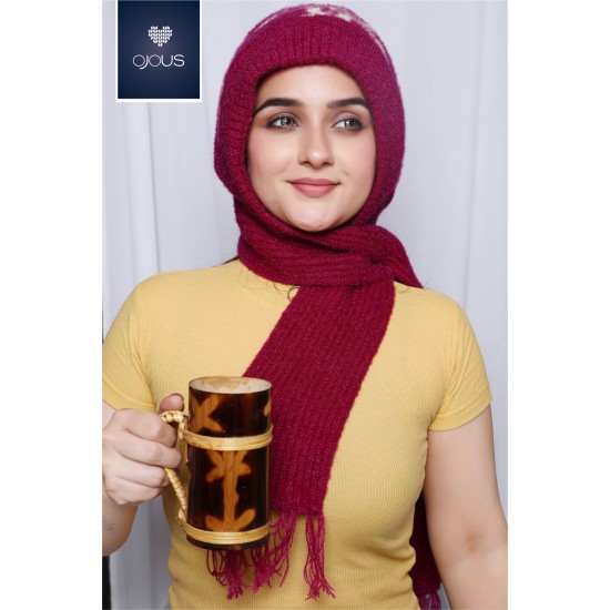 cap with attach muffler