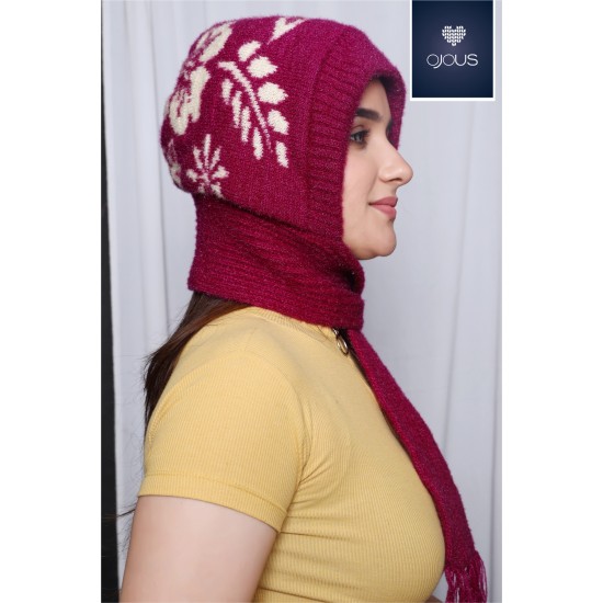 cap with attach muffler