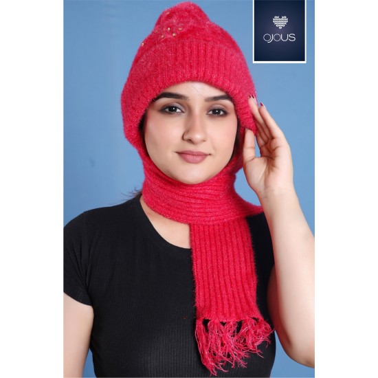 cap with attach muffler