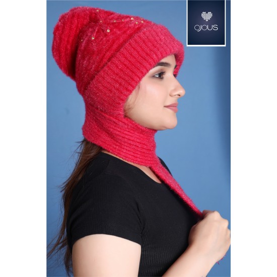 cap with attach muffler