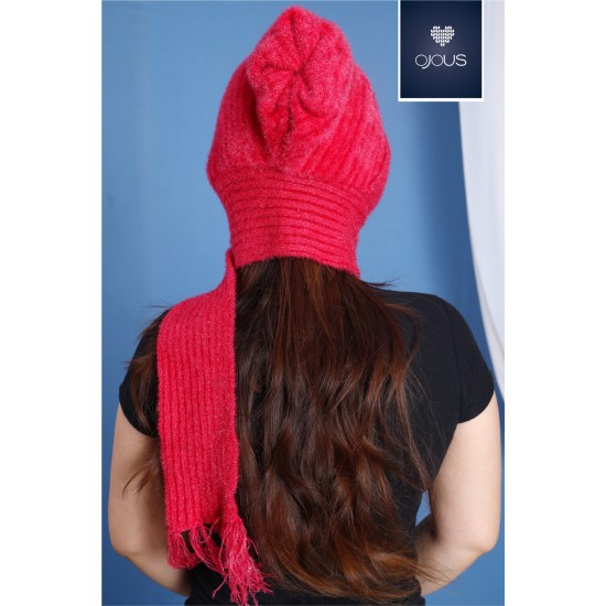 cap with attach muffler