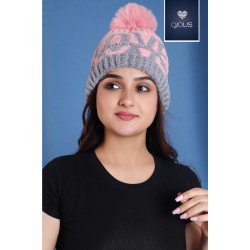  Cap love pom pom