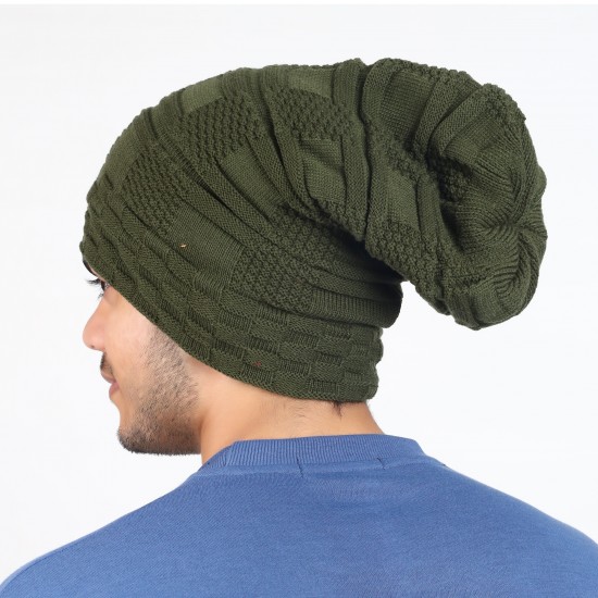 Green Beanie cap