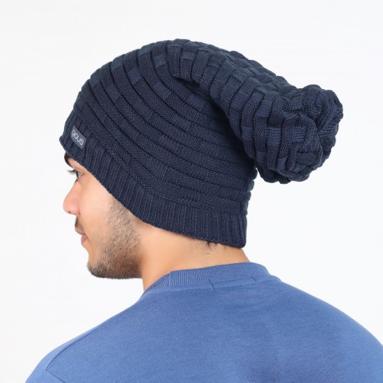 BLACK BEANIE CAP