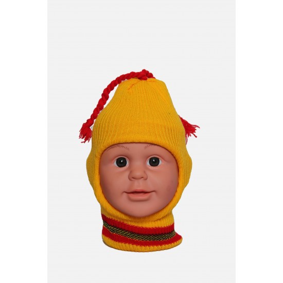 KIDULT Multicolour New Born Baby Cap