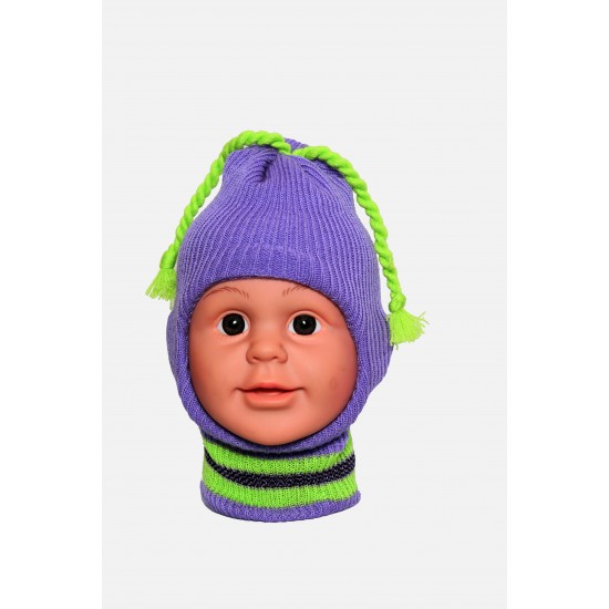 KIDULT Multicolour New Born Baby Cap