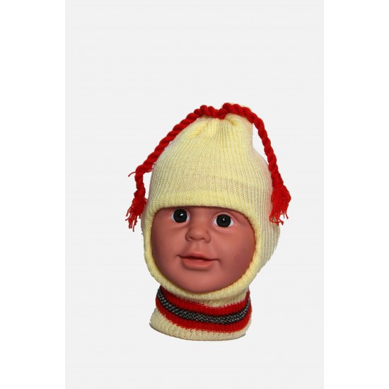 KIDULT Multicolour New Born Baby Cap