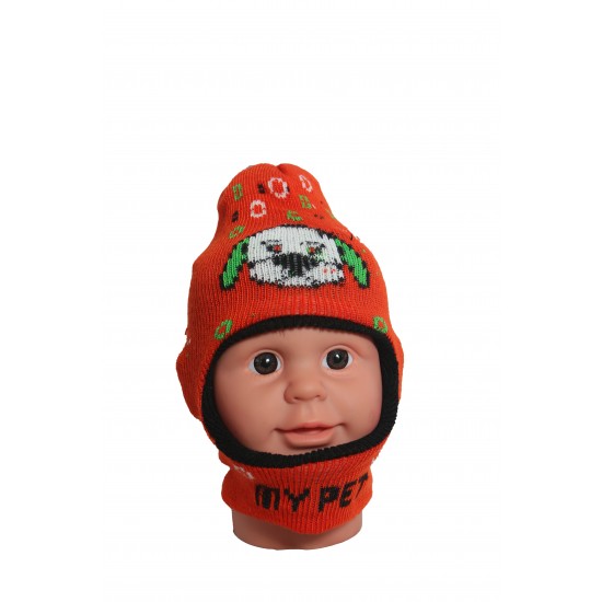 Fancy kids monkey cap