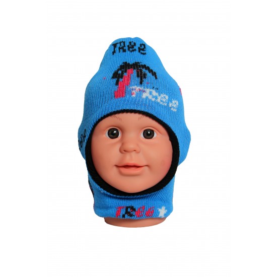 Fancy kids monkey cap