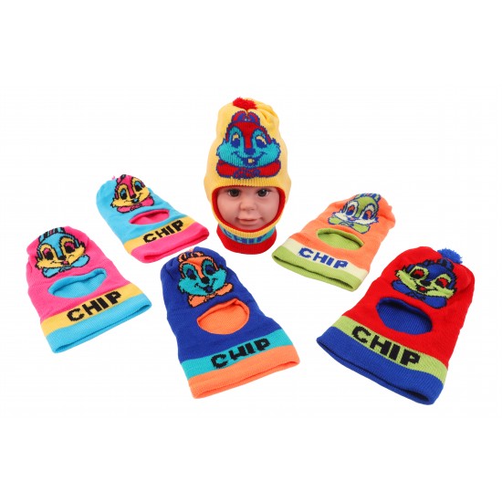 Kids designer monkey cap