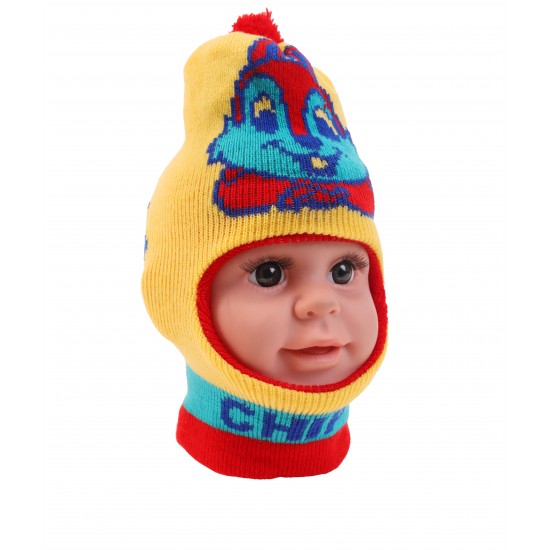 Kids designer monkey cap