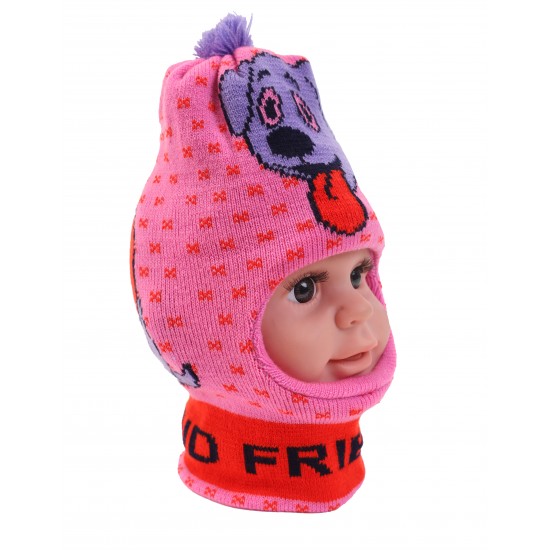 Soft woollen baby cap