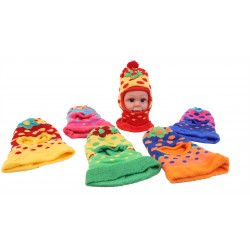 Woollen Baby Monkey Cap