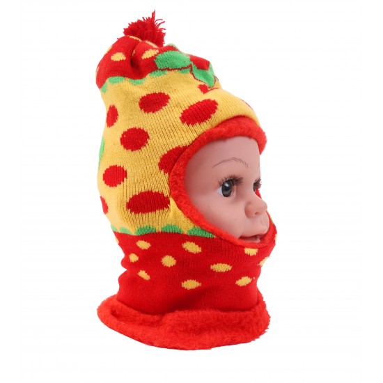 Woollen Baby Monkey Cap