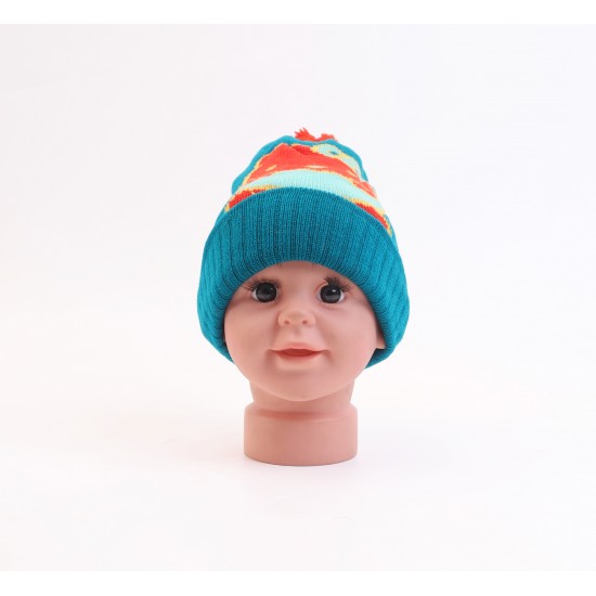 Wool baby cap